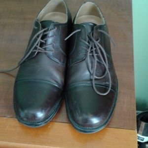 Chaps Brown Dress Shoes